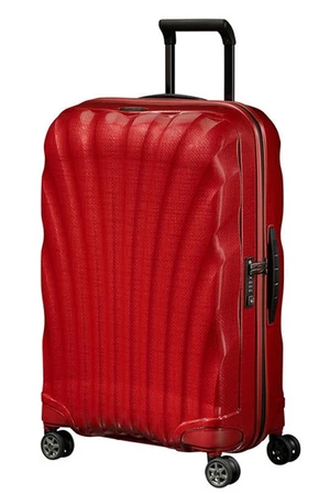 Samsonite Skořepinový cestovní kufr C-lite Spinner 68 l - červená