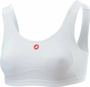 Castelli Rosso Corsa Bra White M