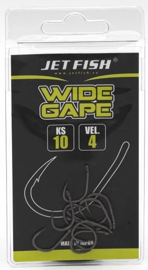 Jet fish háčiky wide gape 10 ks - 4