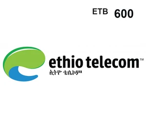 Ethiotelecom 600 ETB Mobile Top-up ET