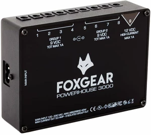 Foxgear Powerhouse 3000 Napájací adaptér
