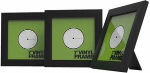 Glorious Frame Set 7 Marco para discos LP Negro Muebles para discos LP