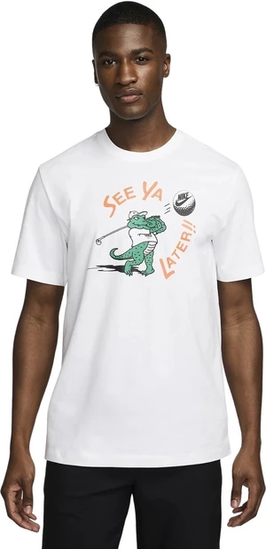Nike Golf Mens T-Shirt Blanc 2XL
