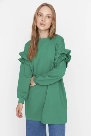 Trendyol Tunic - Green - Regular fit