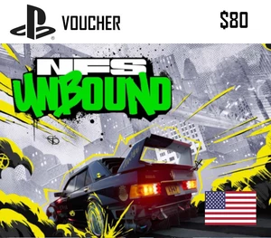 Need for Speed Unbound PlayStation Network Card $80 US