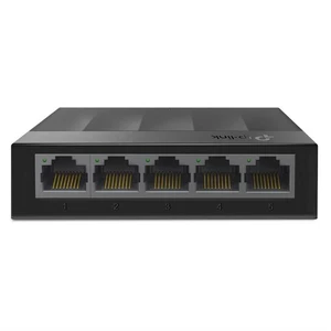 Switch TP-Link LS1005G (LS1005G) Ethernet switch • IEEE 802.3 i/u/x • 5 portov • porty Auto-MDI/MDIX • rýchlosť 10/100/1000 Mb/s • LED indikátory • au