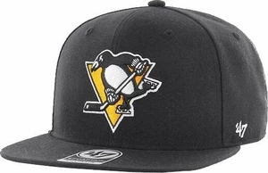 Pittsburgh Penguins NHL '47 No Shot Captain Black Hokejowa czapka z daszkiem