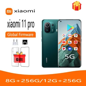 5G celular redmi Xiaomi 11 Pro 12G 256G zoom Global rom Snapdragon888 6.81inch 67W 50MP full net7.0 Smartphone curved screen