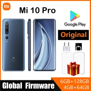 Xiaomi 10 Pro Smarphone Mi 5G Snapdragon 865 Cellphone 108 MP Camera 4500mAh Battery Android Phone Global Rom