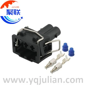 Auto 2pin plug 357972752 357 972 752 nozzle sensor plug 12185025 wiring harness connector with terminals and seals