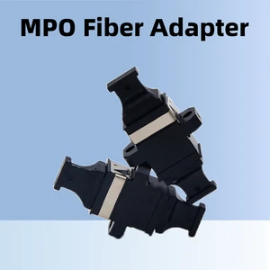 MTP MPO SC-Type Fiber Adapter,MPO MTP OM3 Optical Fiber Connector UP-DOWN Singlemode Multimode Universal Coupler 10pcs/Lot
