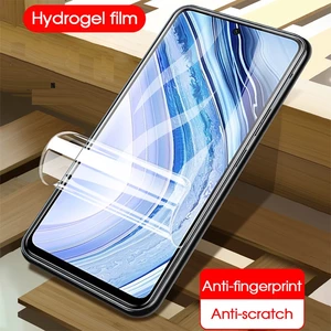 Hydrogel Film for Xiaomi Redmi Note 10 9 8 7 Pro 9S 8T Screen Protector Film For Redmi 9 9T 9C NFC 9A 9AT 8 8A 7A 6