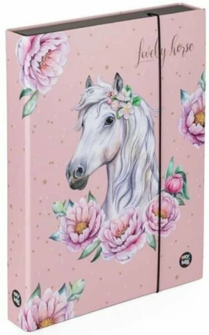 Oxy Box na sešity A4 Jumbo - Kůň romantic