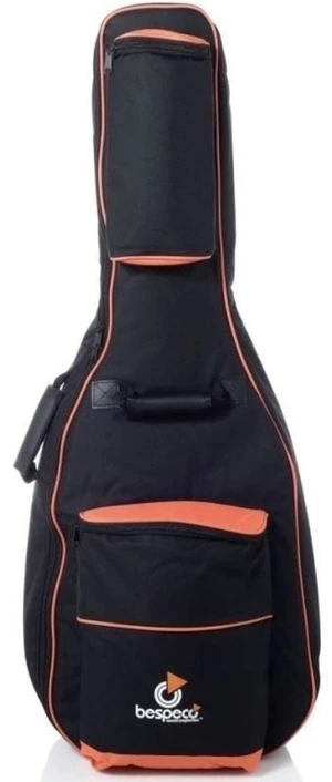 Bespeco BAG400CG Housse pour guitare classique Noir-Orange