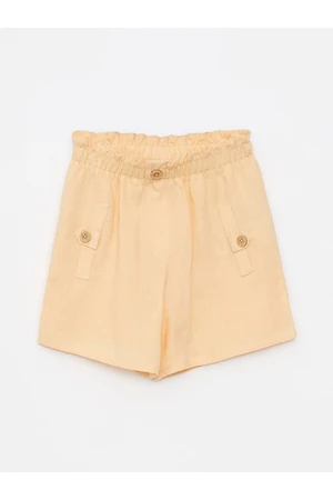 LC Waikiki Basic Elastic Waist Baby Girl Shorts