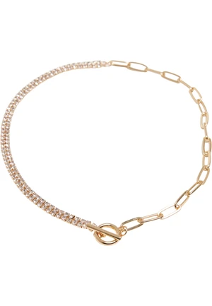Venus Assorted Glittering Gold Chain Necklace