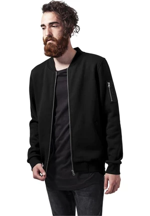 Sweat Bomber Jacket Black