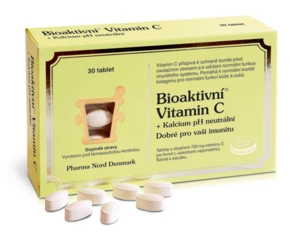 Bioaktivní Vitamin C+Kalcium pH neutrální 30 tablet