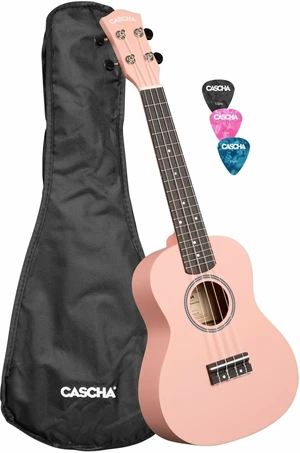 Cascha CUC107 Linden Ukulele koncertowe Pink