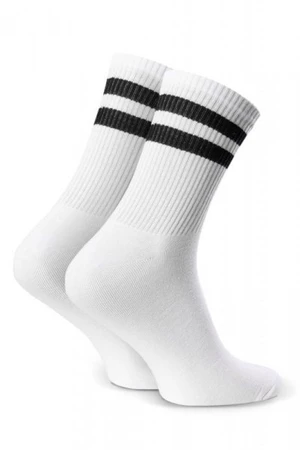 Steven Sport 057 337 bílé Pánské ponožky 41/43 bílá