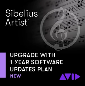 AVID Sibelius Artist 1Y Software Updates+Support (Digitální produkt)
