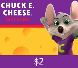 Chuck E. Cheese $2 Gift Card US