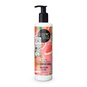 Organic Shop Aktivní osvěžující sprchový gel Grapefruit a limetka 280 ml