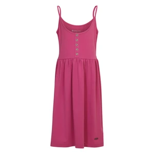 Children's dress ALPINE PRO YOGLO fuchsia red