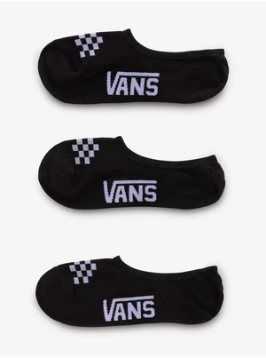 Set of three pairs of women's socks in black VANS Classic Canoodle - Women
