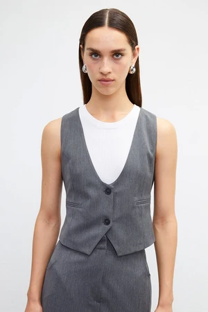 VATKALI Custom made double breasted waistcoat