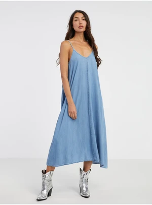 Light blue denim midi dress ONLY Laia - Ladies