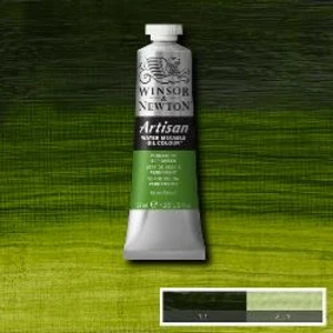 Vodou ředitelná olejová barva Artisan 37ml – 503 permanent sap green