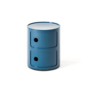 Stolek s úložným prostorem Componibili 4966, 2 úložné díly, více barev - Kartell Barva: modrá