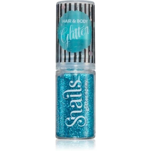 Snails Body Glitter třpytky na tělo a vlasy Turquoise blue 10 g