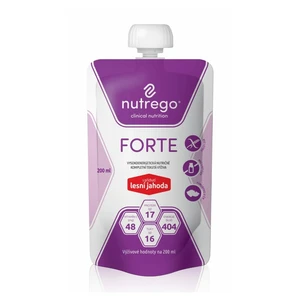 NUTREGO  FORTE Výživa lesní jahoda 12 x 200ml