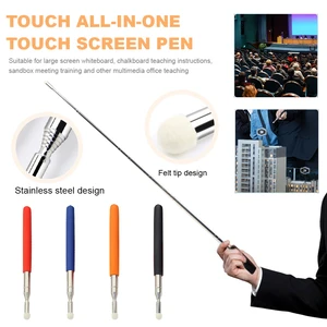 1PC Retractable Teacher's Special Pointer Blackboard School Teaching Stick Class Command Stick White Board Touch Screen Pointer