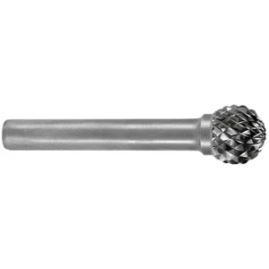 RUKO 116052 frézovacie kolík tvrdokov guľa 3 mm Dĺžka 38 mm   Ø hriadeľa 3 mm