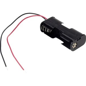 TRU COMPONENTS BH-322-1A batériový držák 2x mignon (AA) kábel