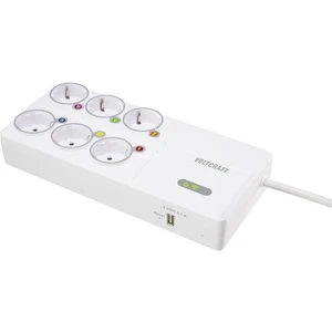 VOLTCRAFT SEM8500 merač spotreby el.energie vr. bezdrôtovo ovládaných zásuviek, možnosť exportu dát, s funkciou datalogg
