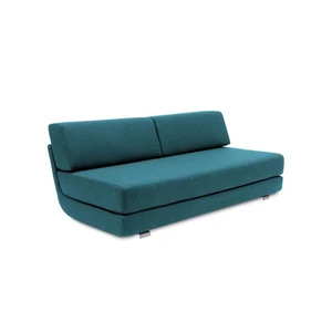 Tyrkysovomodrá rozkladacia pohovka Softline Lounge