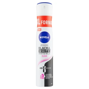 NIVEA Sprej AP Invisible For Black&White Clear 200ml