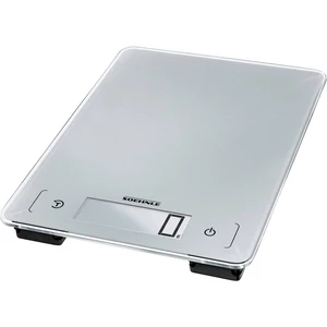 Soehnle KWD Page Aqua Proof digitálna kuchynská váha  Max. váživosť=10 kg striebornosivá