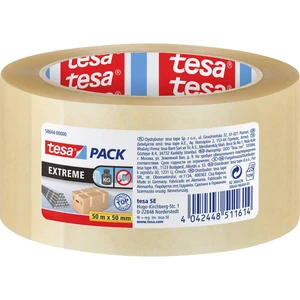tesa EXTREME 58644-00000-00 baliace lepiaca páska TESAPACK® priehľadná (d x š) 50 m x 50 mm 1 ks