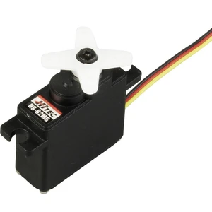 Hitec midi servo HS-82MG analógové servo Materiál prevodovky: kov Zásuvný systém: JR