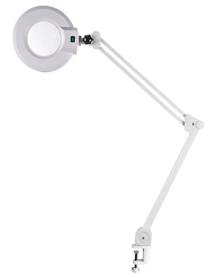 Kozmetická lampa s lupou - upevnenie na stôl Silverfox 1001AT - 3 dioptrie + darček zadarmo