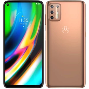 Mobilný telefón Motorola Moto G9 Plus 4/128 GB (PAKM0013PL) zlatý smartphone • 6,8" uhlopriečka • IPS displej • 2340 × 1080 px • obnovovacia frekvenci