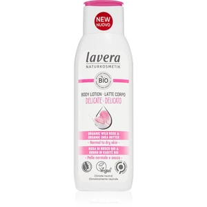 Lavera Delicate lehké tělové mléko Wild Rose & Shea Butter 200 ml