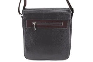 Taška crossbody - tmavě hnědá