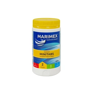 Bazénová chémia Marimex Minitabs_Mini Tablety 0,9 kg minitablety • pomalurozpustné • udržování koncentrace chlóru • protiporostový prostředek proti řa