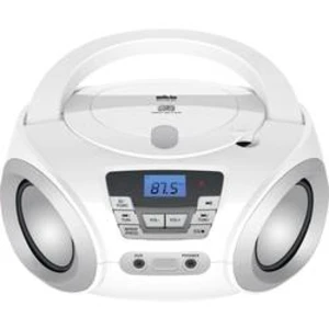 CD-rádio Silva Schneider PCD 19.1, AUX, CD, bílá